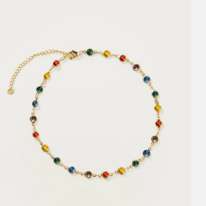 INFINITY CHOCKER NECKLACE