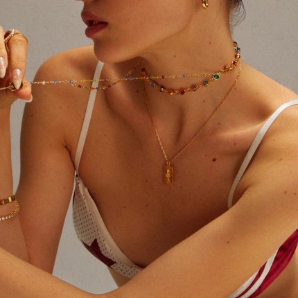 INFINITY CHOCKER NECKLACE